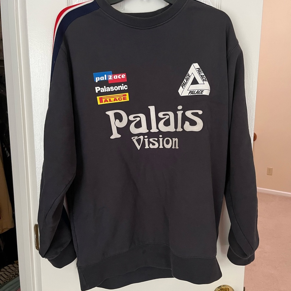 NWOT PALACE Palais Vision Navy Crewneck Sweatshirt